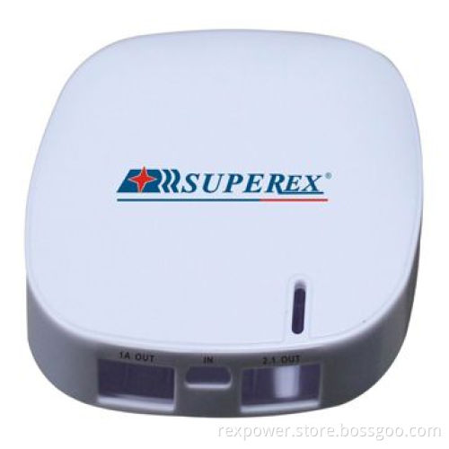 Power Bank with Dual USB Output and Li-polymer 6,000mAh Capacity, Charge for All Mobile Phones
